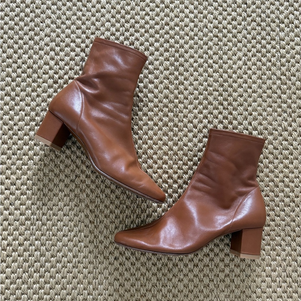 By Far Sophie Ankle Boots in brown size 36